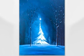Virtual Paint Nite: Magical Winter Discovery